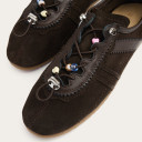 Gent Sneakers, dark chocolate velvet